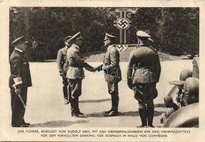 Adolf Hitler and Rudolf Hess (EK small tear)