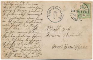 1910 Oravicabánya, Oravica, Oravicza, Oravita (?); vendéglő terasza / restaurant terrace. photo (EK)