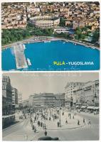 JUGOSZLÁVIA - 20 db MODERN város képeslap / YUGOSLAVIA - 20 MODERN town-view postcards