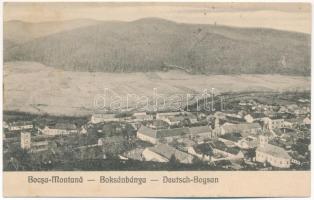 1924 Boksánbánya, Németbogsán, Deutsch-Bogsan, Bocsa Montana; látkép. Adolf Rosner kiadása / general view (EB)