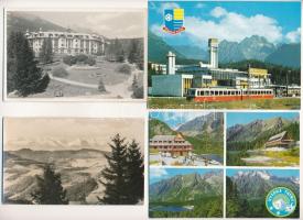 15 db MODERN Magas Tátra képeslap / 15 modern Vysoké Tatry postcards (High Tatras)