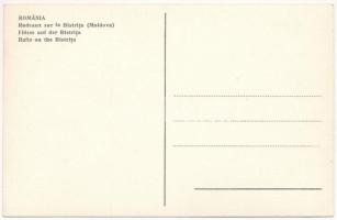 Tutajosok a Beszterce folyón, erdélyi folklór / Flüsse auf der Bistrita / Rafts on the Bistrita, raf...