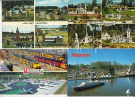 Mini városok - 6 db modern képeslap / Mini Cities - 6 modern postcards