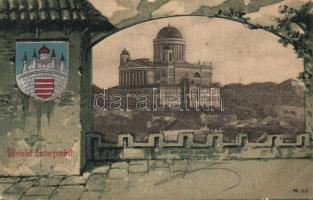 Esztergom főszékesegyház litho (EB)