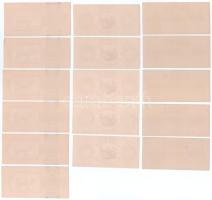 1970-1980 k. "50" (6x) + "100" (5x) + "Csekk 2000 Szövetkezet" (5x) já...