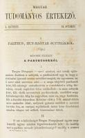 1862 Magyar Tudományos Értekező. Szerk. és kiadják Knauz Nándor és Nagy Iván, magyar akademiai tagok...
