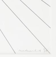 Maurer Dóra (1937-): Quod libet (Cím nélkül), 1990. Szitanyomat, fotó, kollázs, papír. Jelezve jobbr...