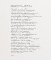 Kányádi Sándor: Vae victis. Stuttgart, 1993. AL ed. Vác, Nalors-Graphic. Szabados Árpád, Swierkiewic...