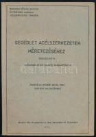 Segédlet acélszerkezetek méretezéséhez. Budapesti Műszaki Egyetem Építőmérnöki Karának Acélszerkezetek Tanszéke. Bp., 1972, BME Sokszorosító Üzeme. Kiadói papírkötés, helyenként kissé foltos. Megjelent 600 példányban.