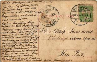 1908 Újvidék, Novi Sad; Szerb ortodox püspöki palota. W.L. (?) No. 281. / Serbischer Bischofs-Palais...