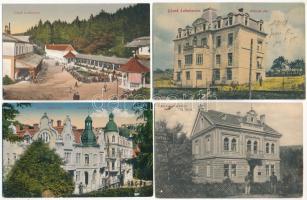 Lázne Luhacovice - 4 pre-1945 postcards