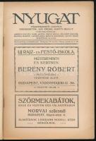 1918 Nyugat XI. évf. 21. és 22. sz., 1918. nov. 1. és 16. Szerk.: Ignotus, Ady Endre, Babits Mihály....