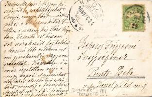 1908 Bonyhád, ház udvara. photo (EB)