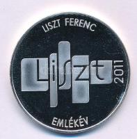 2011. "Liszt Ferenc 1811-1886 - A zenepedagógus / Liszt Ferenc emlékév" ezüstözött Cu-Ni e...