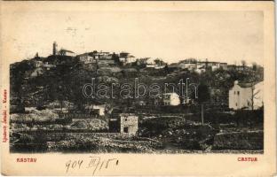 1904 Kastav, Castua; látkép / general view (EB)