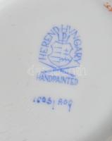 Herendi Apponyi rust mintás kiöntő, jelzett, hiánnyal, h: 23 cm