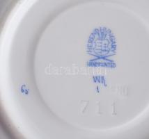 Herendi Waldstein lila mintás csészealj. Jelzett, hibátlan, d: 11,5 cm