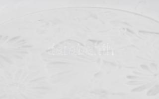 Herendi litofán tányér pár, jelzett: peremébe nyomott HEREND PORCELÁNGYÁR felirat. Hibátlan, d: 15,5...