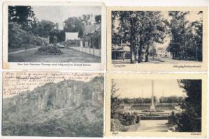 26 db főleg RÉGI magyar város képeslap vegyes minőségben / 26 mostly pre-1945 Hungarian town-view postcards in mixed quality