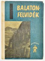 Balaton-felvidék útikalauz. Szerk.: Örvös János. Bp., 1965, Sport. Térkép-melléklettel (A Balatonfelvidék turistatérképe, 95x33 cm). Kiadói félvászon-kötés, kissé kopott borítóval, a térképen kisebb szakadással.