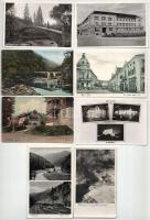 65 db főleg RÉGI történelmi magyar város képeslap vegyes minőségben / 65 mostly pre-1945 historical ...