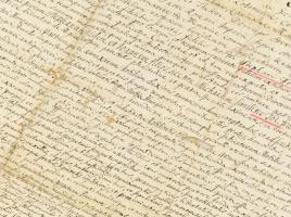 1697 III. Ferdinánd Tót Istvánnak adott címereslevelének XVIII. sz-i másolata a címerrajz nélkül. 48...