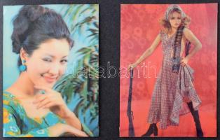 Modern képeslapgyűjtemény 2 albumban: Főleg 1950-es 60-as és 70-es évekből, európai országok városké...