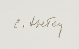 Hetey Katalin (1924-2010): Rész egész. Szitanyomat, papír. Jelzett. Számozott (16/40). Lapméret: 54x...