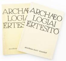 1982 Archeologiai Értesítő. Új folyam. 109. köt. 1-2. sz., papírkötésben