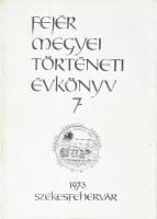 Fejér megyei történeti évkönyv 7. Székesfehérvár, 1973. Kiadói papírkötésben 353p.