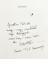 Megyery Sári: Én is voltam jávorfácska... Életregény. (DEDIKÁLT). Párizs, 1975, szerzői kiadás. Kiad...
