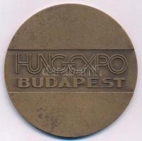 1979. Hungexpo Budapest / Protenvita - Hungarokorr - Mipel bronz emlékérem (70mm) T:AU patina, kis ph