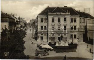 Kaposvár, M. kir. pénzügyigazgatóság, Központi húscsarnok, Ungár Mór és Solt Béla üzlete. Weinstock E. 172.