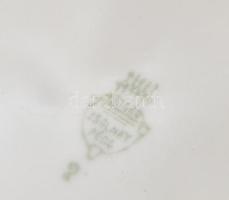 Zsolnay teakiöntő. Manófüles. Jelzett, matricás, kopással, m: 8 cm