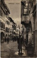 1930 Merano, Meran (Südtirol); Portici / street view, shop of Otto Waibl