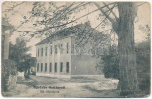 Oszlány, Oslany (Privigye, Okres Prievidza); Állami népiskola / school (fl)