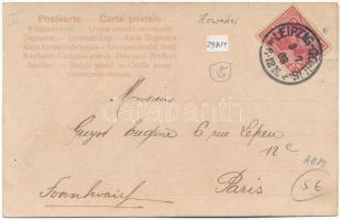 1903 Máriahuta-Zakárfalva, Marienhütte, Mária Huta-Zakarovce (Gölnicbánya, Göllnitz, Gelnica); Draht...