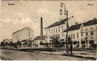 1912 Arad, Fő út, üzlet / main street, shop (felszíni sérülés / surface damage)