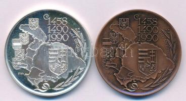 Fritz Mihály (1847-) 1990. "Mathias Rex / MÉE Szeged - Mátyás király halálának 500. évfordulója...