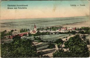 1914 Felsődiós, Németdiós, Obernussdorf, Horné Oresany; látkép / Totale / general view (fl)