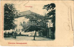 1902 Borosjenő, Borosineu, Ineu; Városháza. Honisch felvétele / town hall (EB)