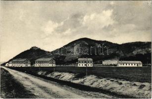 Detrekőváralja, Plossenstein, Plavecké Podhradie; látkép, várrom. A. Wiesner kiadása / general view, castle ruins (EK)