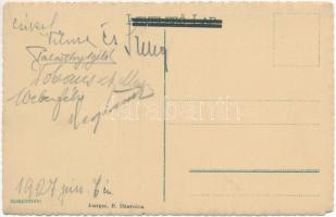 1927 Selmecbánya, Schemnitz, Banská Stiavnica; Szitnya hegy. Joerges kiadása / Sitno / mountain (EM)