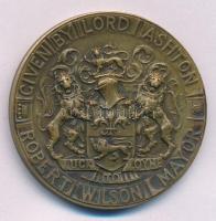 Nagy-Britannia 1909. "A Lancaster-i városháza megnyitása" bronz emlékérem (44mm) T:XF,VF p...