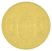 1899KB 10K Au "Ferenc József" Körmöcbánya (3,39g/0.900) T:XF / Hungary 1899KB 10 Korona Au...