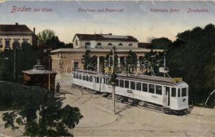 Vienna Baden with Karolinen- and Frauenbad and tram (EB)