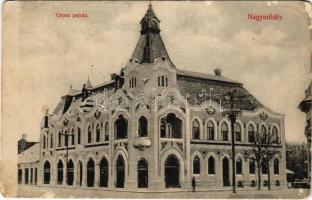 1914 Nagymihály, Michalovce; Grosz palota. Bucsinszky István kiadása / palace (EK)