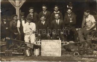 1922 Nagyvárad, Oradea; Bizám Miksa gépészmérnök ipartelepe. Körös utca 27. / workshop of a mechanical engineer. photo (EK)