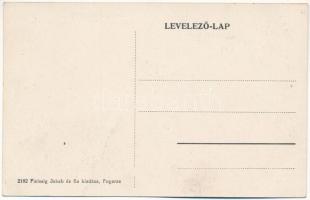 Fogaras, Fagaras; M. kir. áll. polgári leány iskola. Fleissig Jakab és fia kiadása / girl school