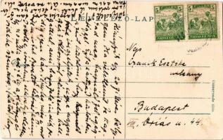 1918 Malomvízszuszény, Malomvíz, Szuszény, Suseni; Kolcz vár (Kolcvár) romjai. Kendoff A. és Fia kia...